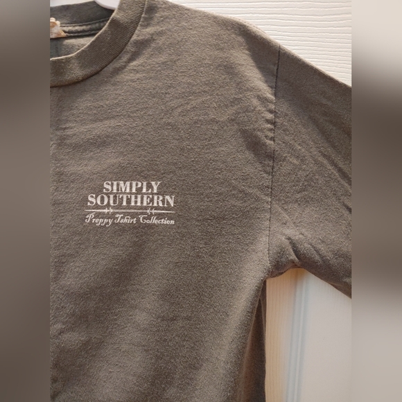 Simply Southern Long Sleeve American Tee - Picture 3 of 4
